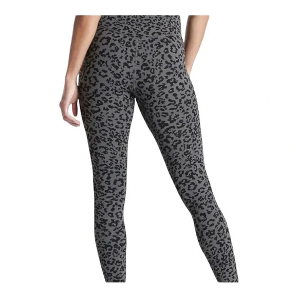Athleta Elation Ultra High Rise Leggings -‎ Gray Cheetah NEW - Picture 3 of 11